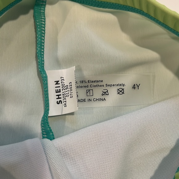Shein NWOT Toddler Euro Fit Swim 4T - Picture 7 of 8